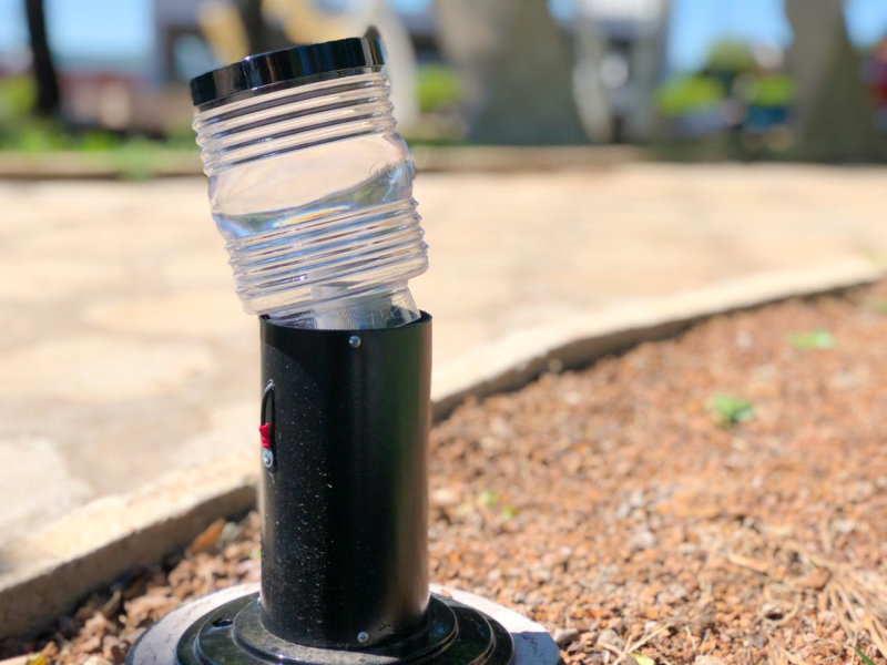 LAMPADAS DA PRAÇA SÃO FURTADAS